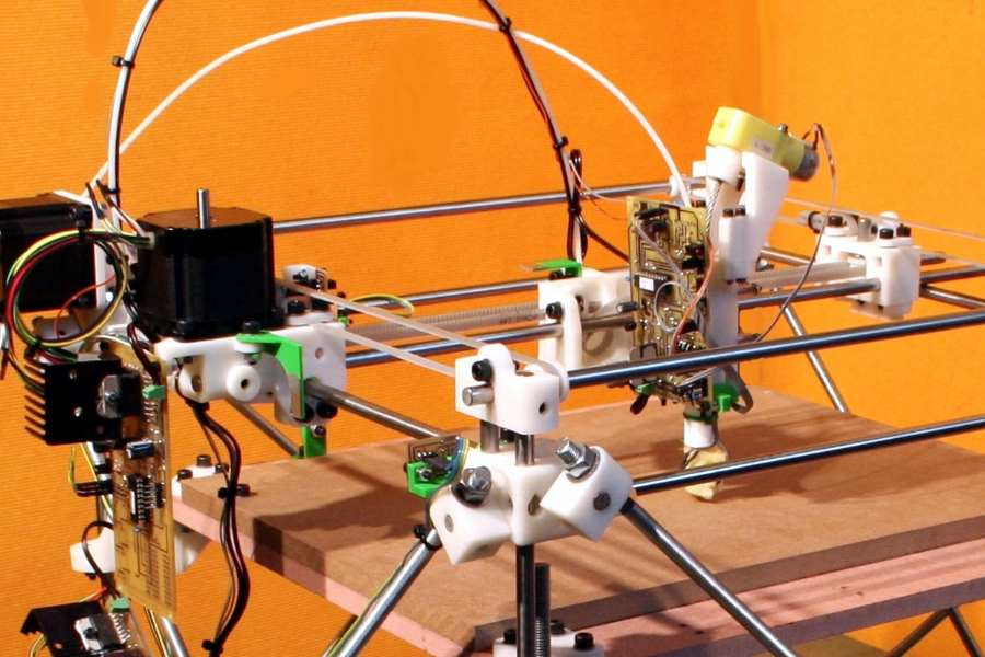 3D FDM Drucker RepRap Funktionsprinzip