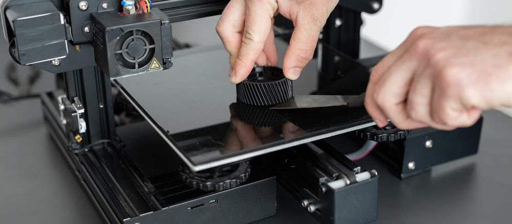 3D-Drucker Druckbett beheizt