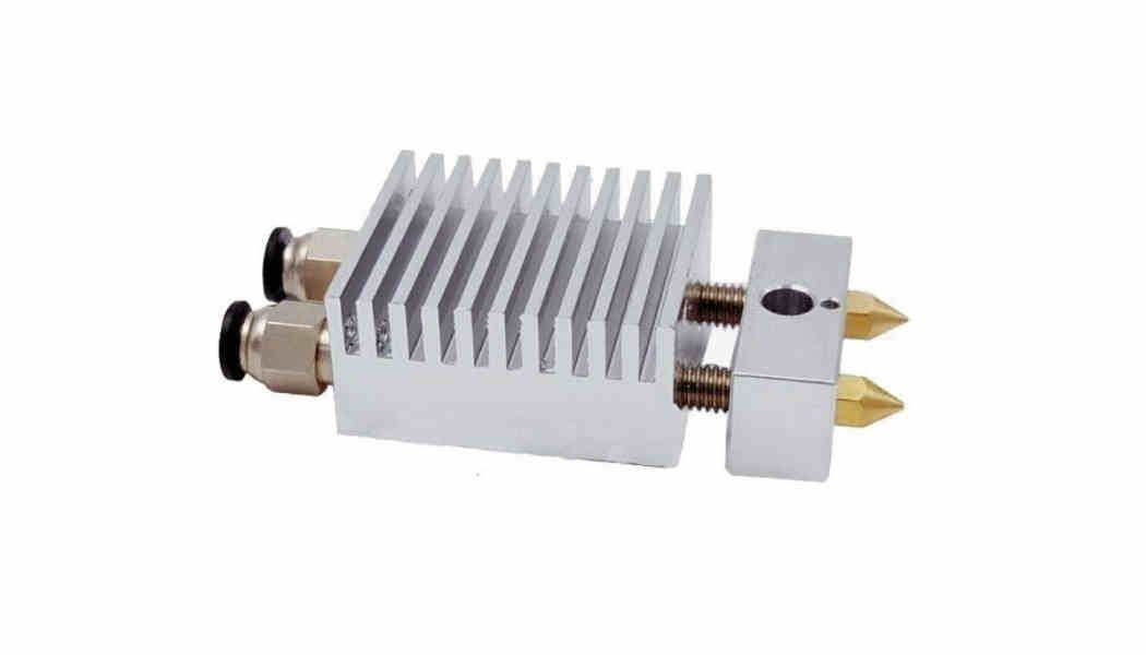 2-in-2-out non mixing Hotend