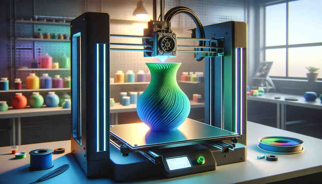 Gradient mixing 3D Druck